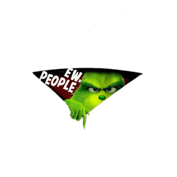 The Grinch 'Ew-People' Car Window Vinyl Sticker