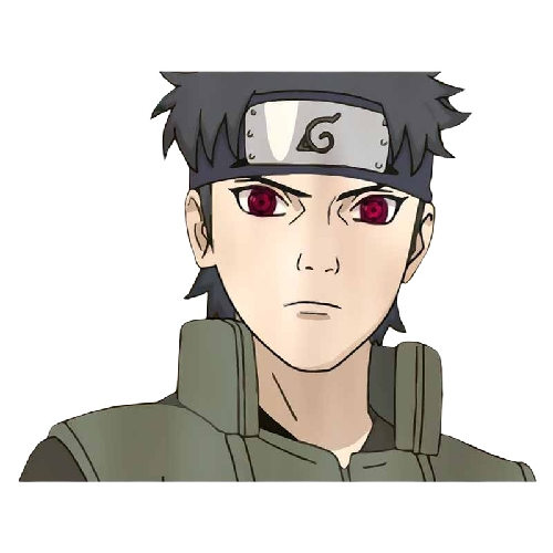 Naruto 'Shisui Uchiha | Triple Tomoe Sharingan Eyes' Vinyl Car Sticker