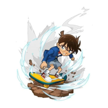 Detective Conan 'Shinichi Kudo | Turbo Engine Board' Vinyl Car Sticker