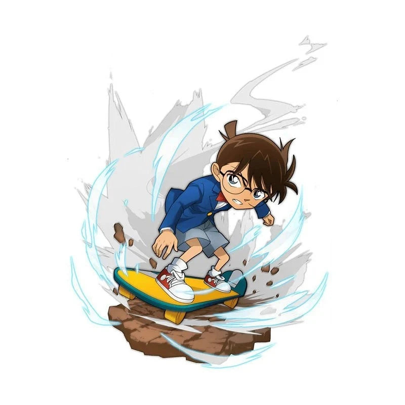 Detective Conan 'Shinichi Kudo | Turbo Engine Board' Vinyl Car Sticker