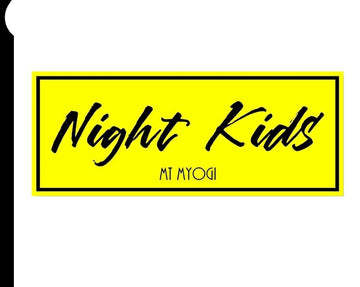 Initial D 'Night Kids | Mt Myogi' Vinyl Car Sticker