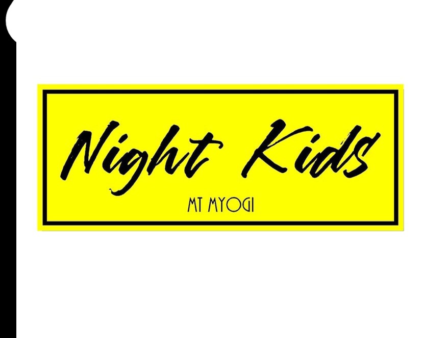 Initial D 'Night Kids | Mt Myogi' Vinyl Car Sticker