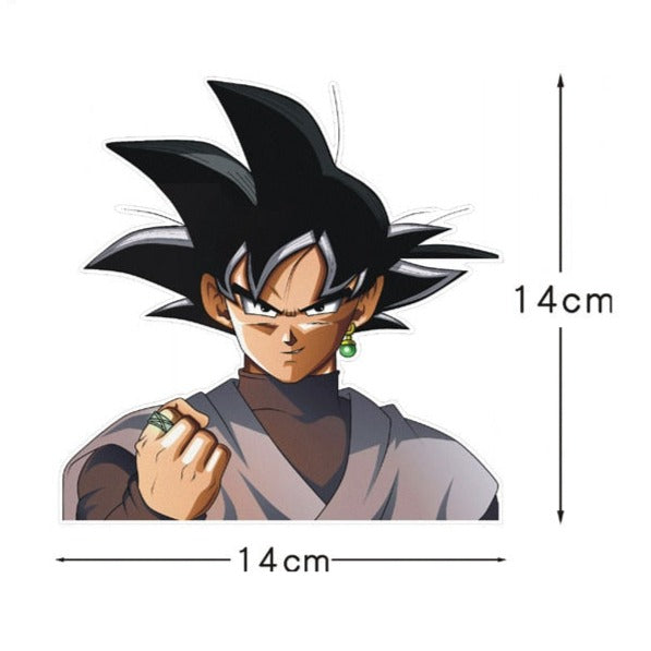 Dragon Ball Z 'Goku | Fist Fight' Vinyl Car Peeker Sticker