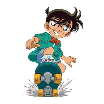 Detective Conan 'Shinichi Kudo | Happy Riding' Vinyl Car Sticker