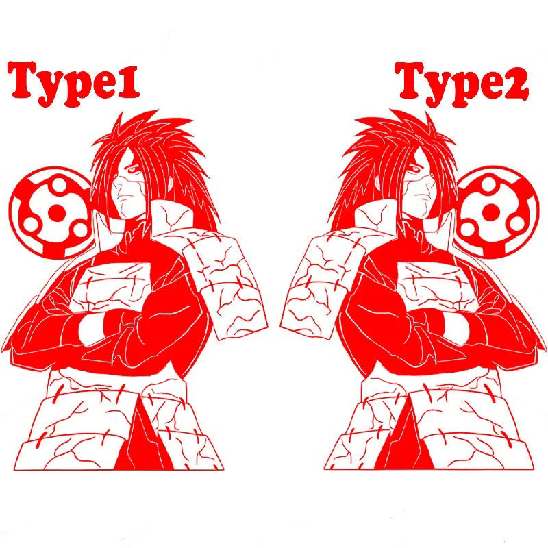 Naruto 'Madara Uchiha | Konohagakure' Vinyl Car Sticker