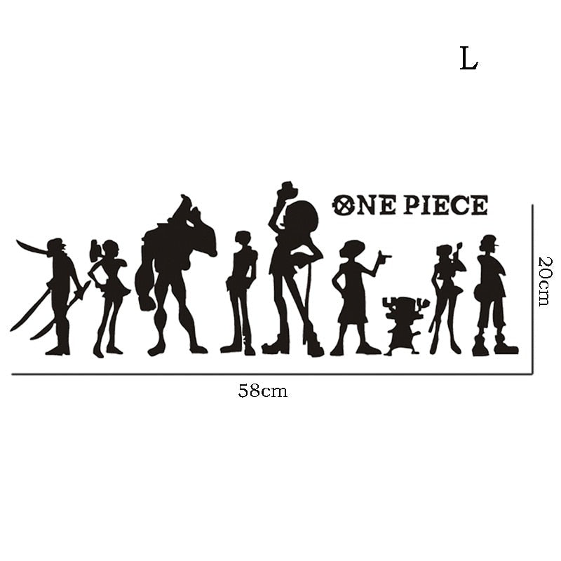 One Piece 'Casts | Posing' Vinyl Car Sticker