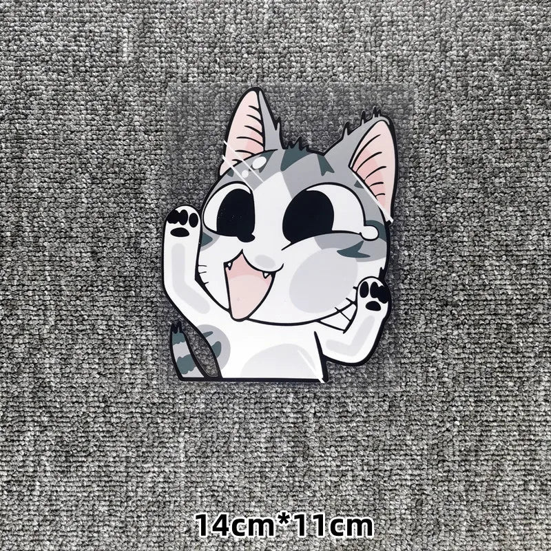 Chi's Sweet Home 'Chi Yamada | Pressed Face' Vinyl Car Peeker Sticker