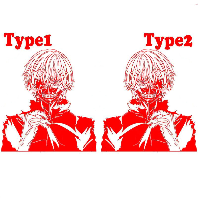 Tokyo Ghoul 'Ken Kaneki| Red Eye' Vinyl Car Sticker