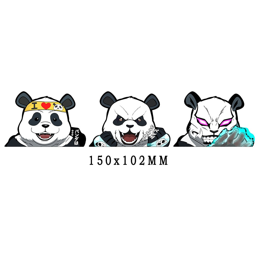 Jujutsu Kaisen 'Panda' Vinyl Car 3D Motion Sticker