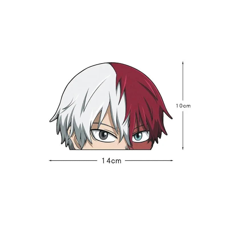 My Hero Academia ‘Shoto Todoroki | Side Look’ Vinyl Car Peeker Sticker