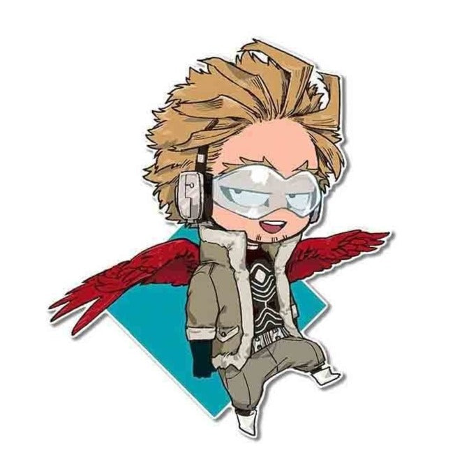 My Hero Academia 'Young Hawks | Chillin' Vinyl Car Sticker