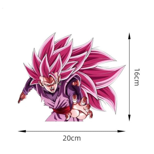 Dragon Ball Z 'Goku Super Saiyan Rose | Reaching' Vinyl Car Sticker