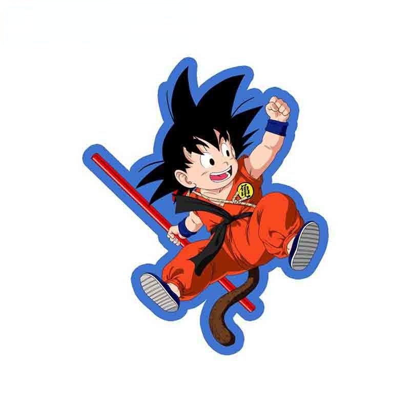 Dragon Ball Z 'Goku | Jumping' Vinyl Car Sticker
