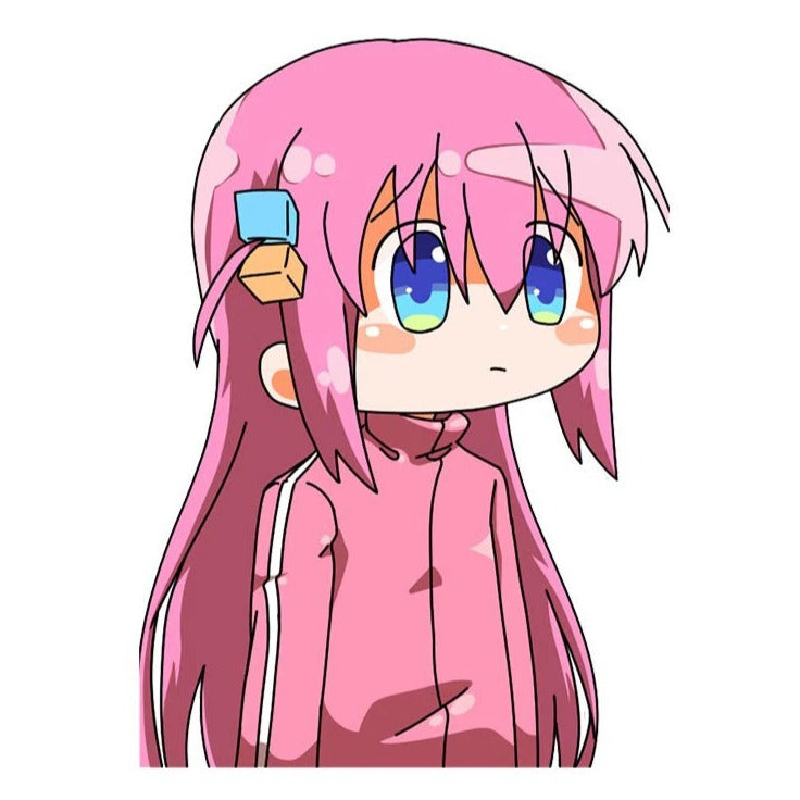 Bocchi the Rock! 'Hitori Gotoh | Lonely' Vinyl Car Peeker Sticker