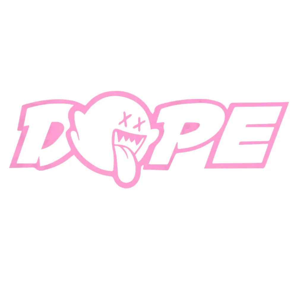 Cool 'Dope Ghost | Tongue Out' Vinyl Car Sticker