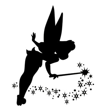 Peter Pan 'Tinkerbell | Magic Wand' Vinyl Car Sticker