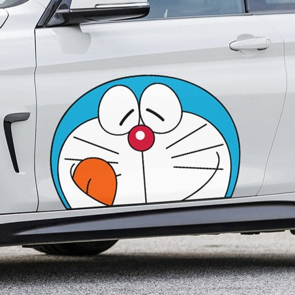 Doraemon 'Licking Lip | Right' Vinyl Car Sticker
