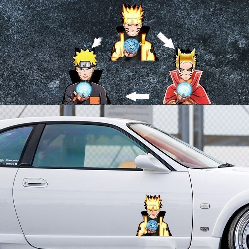 Naruto 'Naruto Uzumaki | Rasengan' Vinyl Car 3D Motion Sticker