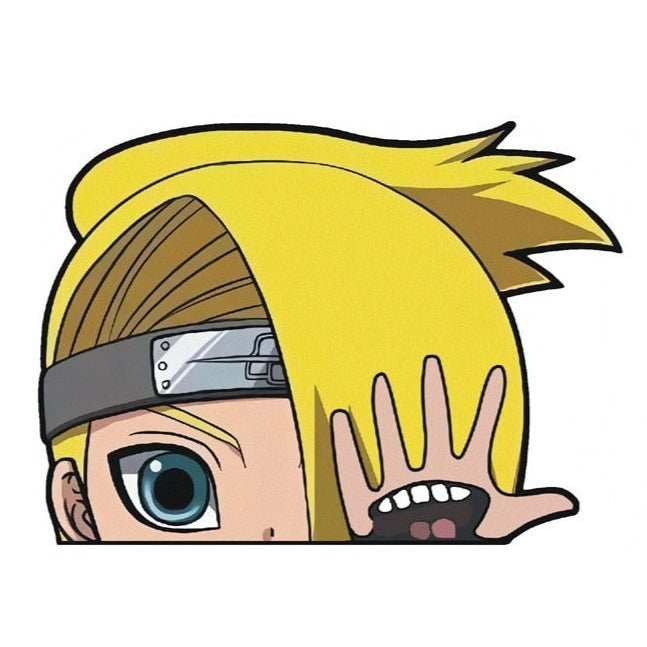 Naruto 'Deidara | Hand Mouth' Vinyl Car Peeker Sticker