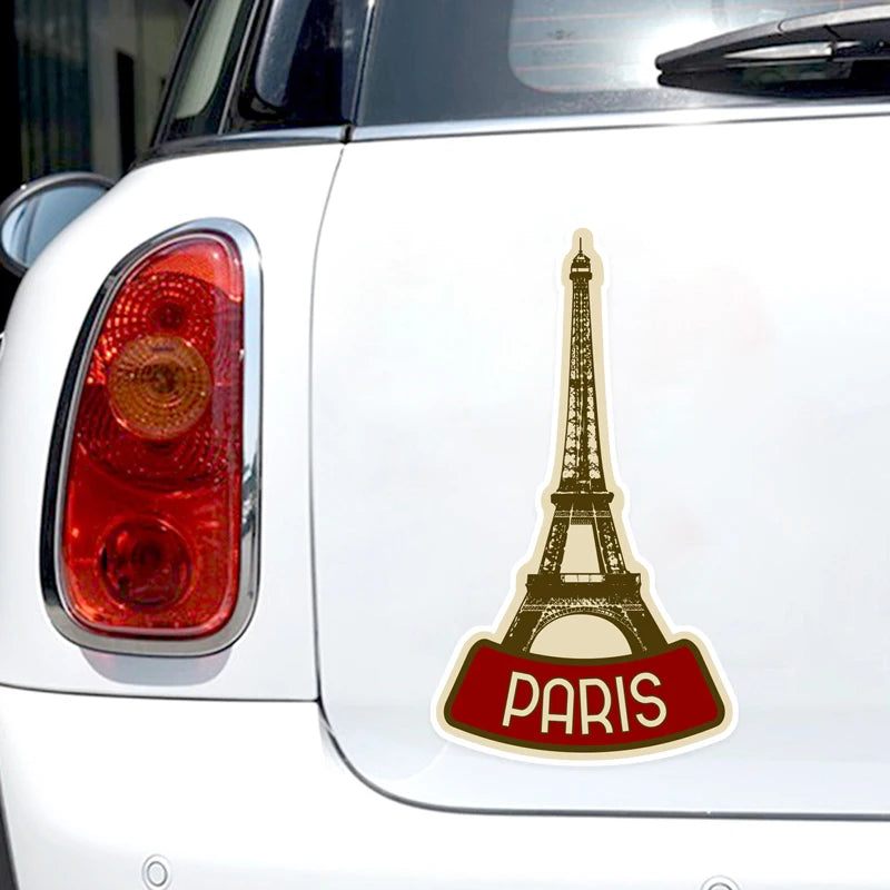 Paris 'Eiffel Tower' Vinyl Car Sticker