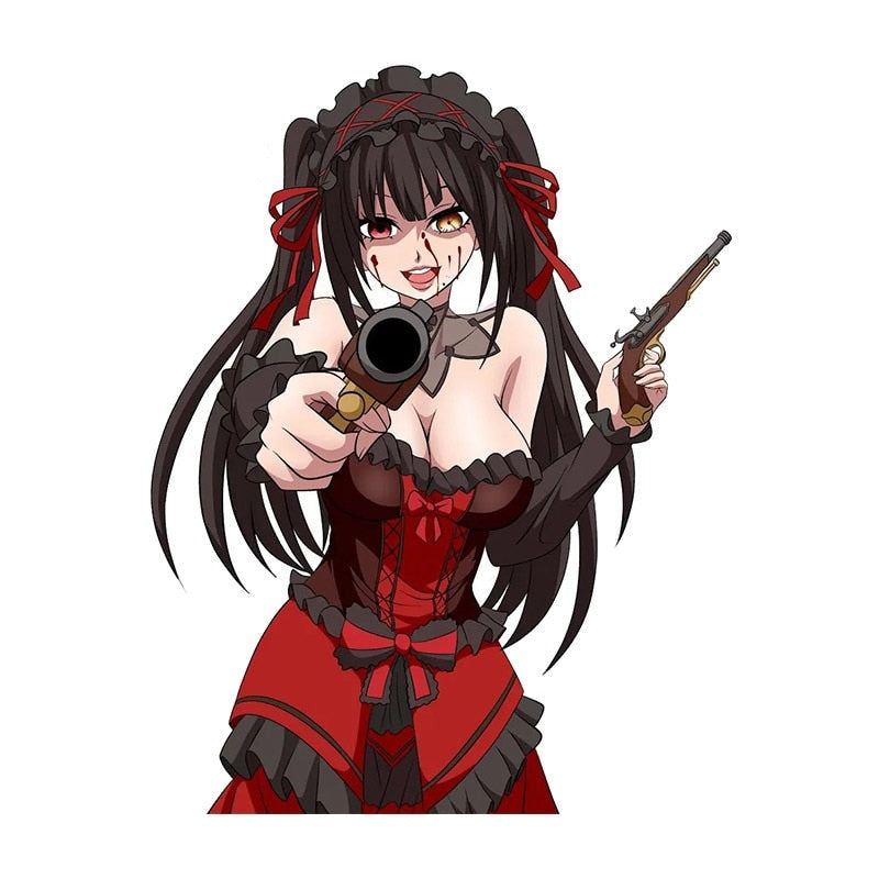 Date A Live 'Kurumi Tokisaki | Guns' Vinyl Car Sticker