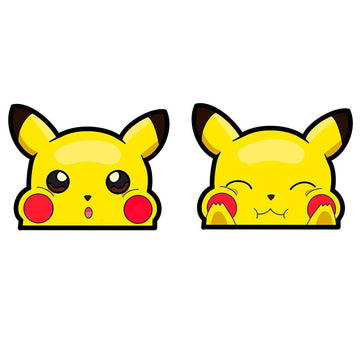 Pokemon 'Pikachu | Chubby Cheeks' Vinyl Car 3D Motion Sticker