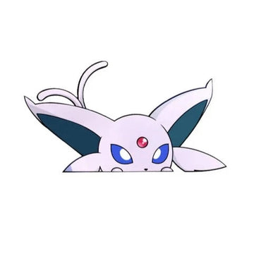 Pokemon 'Espeon' Vinyl Car Peeker Sticker