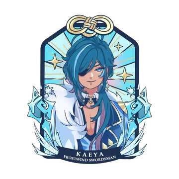 Genshin Impact 'Kaeya | Frostwind Swordsman' Vinyl Car Sticker