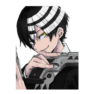 Soul Eater 'Death The Kid | Yellow Eyes' Vinyl Car Sticker