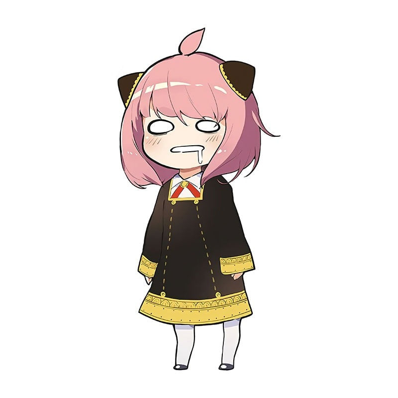 Spy x Family 'Anya | Drooling' Vinyl Car Sticker