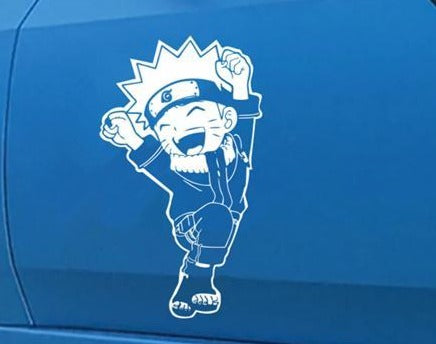 Naruto 'Naruto Uzumaki | Super Happy' Vinyl Car Sticker