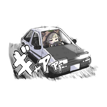Genshin Impact 'Sayu | Driving' Vinyl Car Sticker