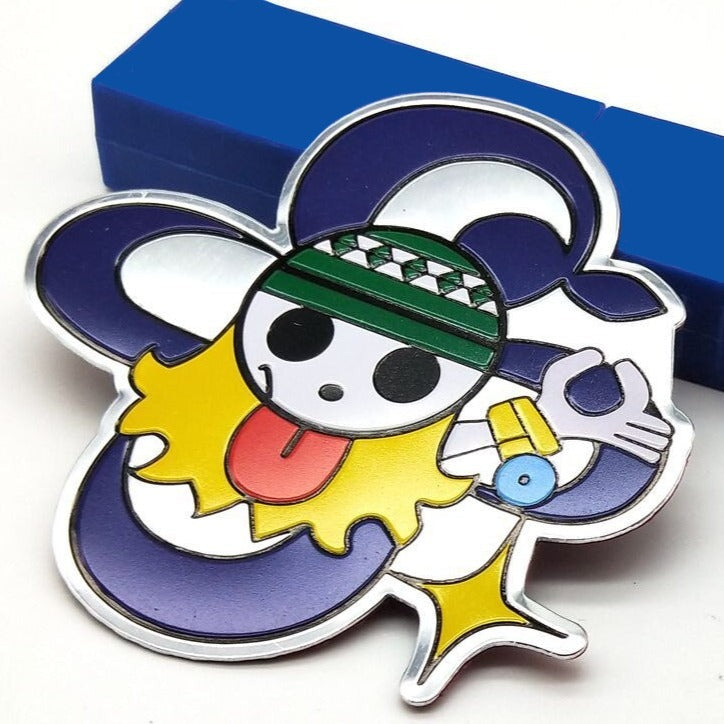 One Piece 'Nami Logo' Metal Car Sticker