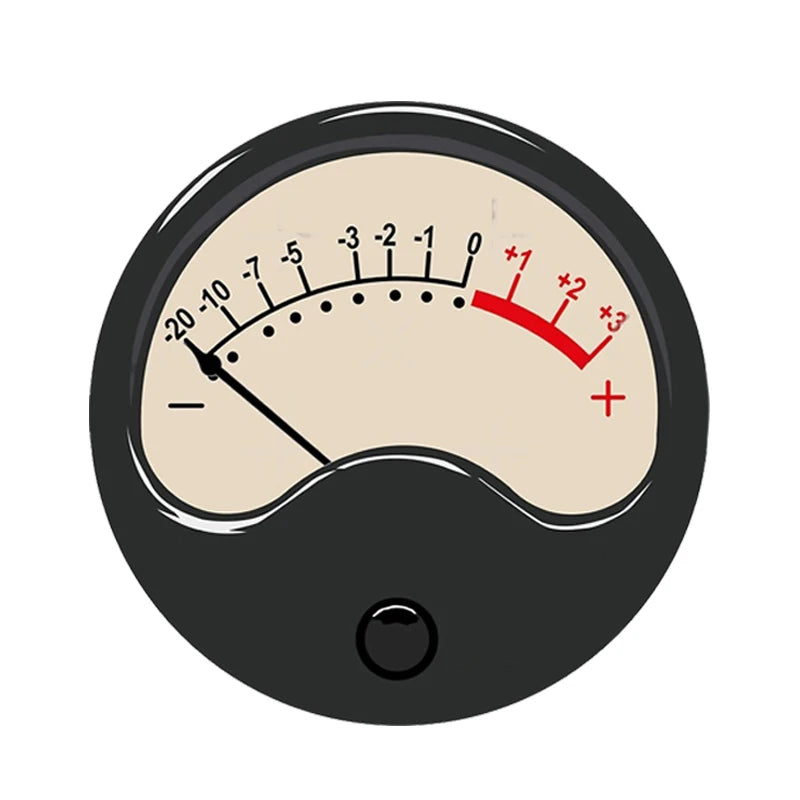 Cool 'Volume Unit Meter' Vinyl Car Sticker