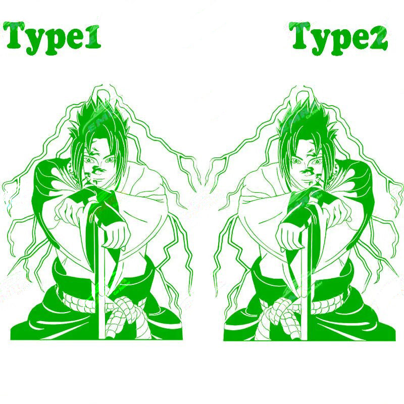 Naruto 'Sasuke Uchiha | Chidori' Vinyl Car Sticker