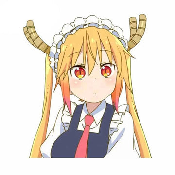 Miss Kobayashi's Dragon Maid 'Tohru | Staring' Vinyl Car Peeker Sticker