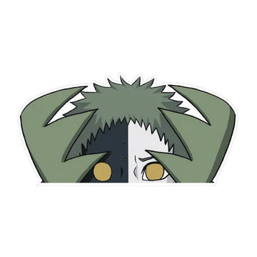 Naruto 'Black And White Zetsu' Vinyl Car Peeker Sticker