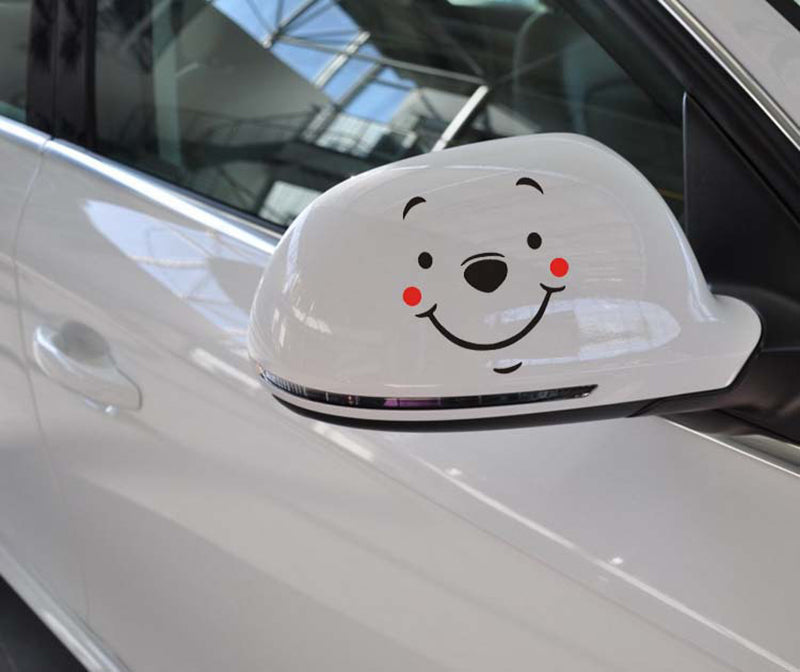 Winnie the Pooh 'Pooh | Smiley Face | 2.0' Vinyl Car Sticker