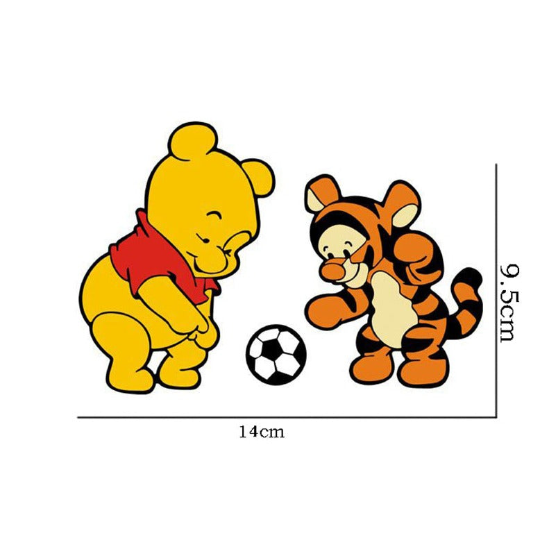 Winnie the Pooh 'Pooh And Tigger | Playing Ball' Vinyl Car Sticker