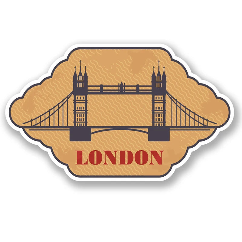 London 'Tower Bridge' Vinyl Car Sticker