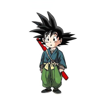 Dragon Ball Z 'Young Goku | Surprised' Vinyl Car Sticker