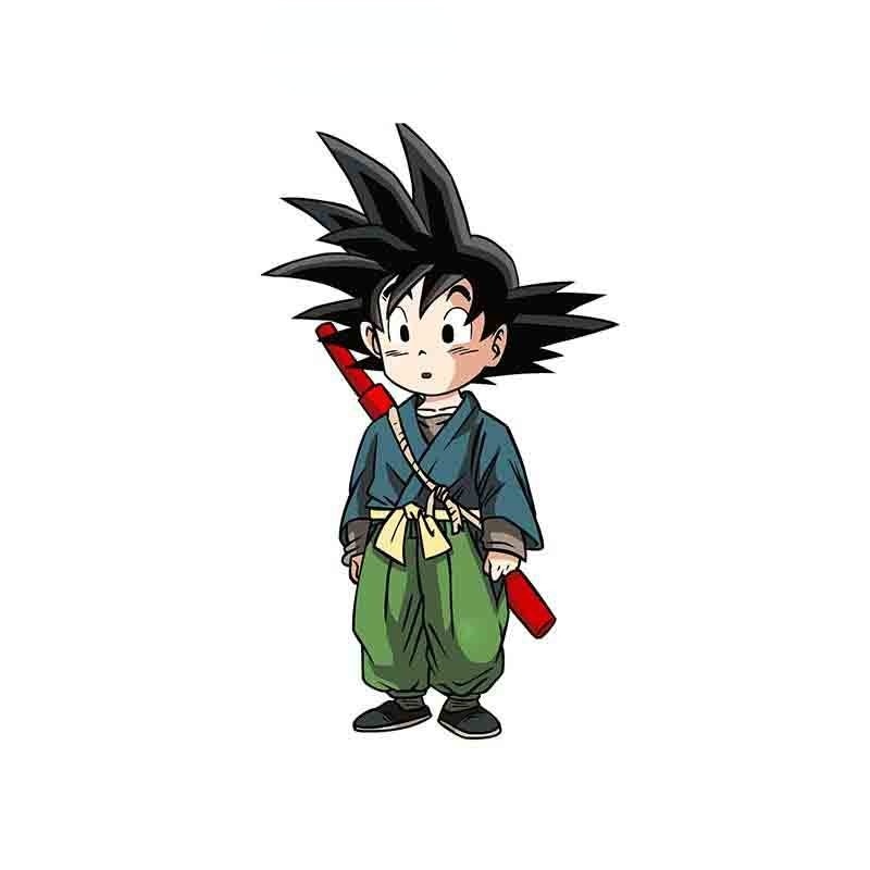 Dragon Ball Z 'Young Goku | Surprised' Vinyl Car Sticker