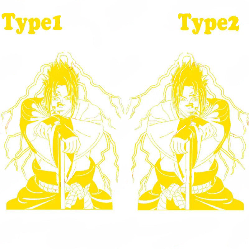 Naruto 'Sasuke Uchiha | Chidori' Vinyl Car Sticker