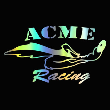 Looney Tunes 'Wile E. Coyote | ACME Racing' Vinyl Car Sticker