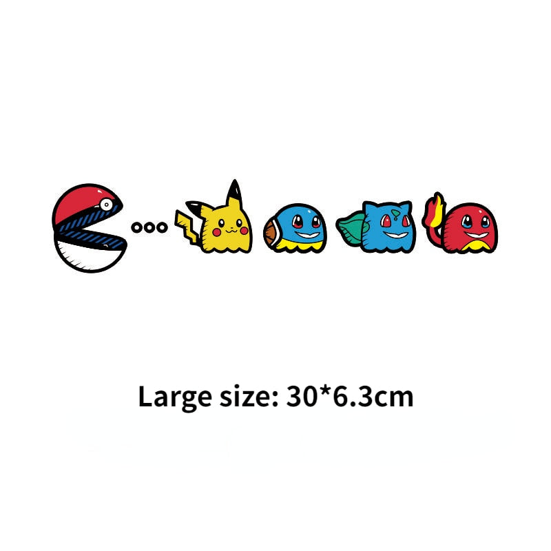 Pokemon x Pac-Man Vinyl Car Sticker