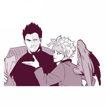 My Hero Academia 'Hawks And Endeavor | Posing' Vinyl Car Sticker