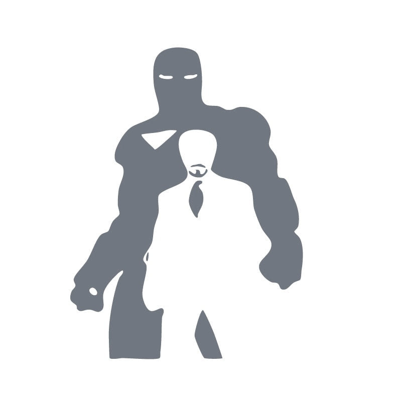 Iron Man 'Tony Stark' Vinyl Car Sticker