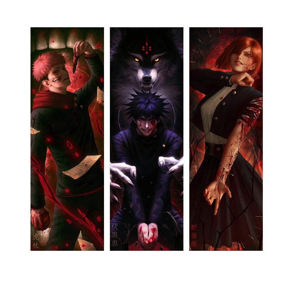 Jujutsu Kaisen 'Yuji x Megumi x Nobara' Vinyl Car 3D Motion Sticker