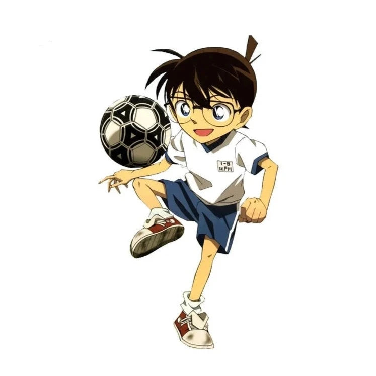 Detective Conan 'Shinichi Kudo | Playing Soccer' Vinyl Car Sticker
