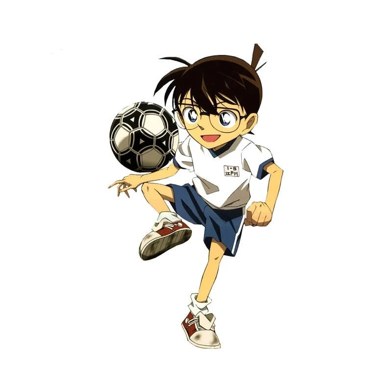 Detective Conan 'Shinichi Kudo | Playing Soccer' Vinyl Car Sticker